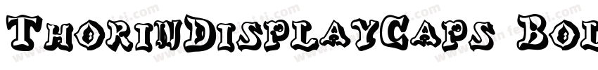 ThorinDisplayCaps Bold字体转换